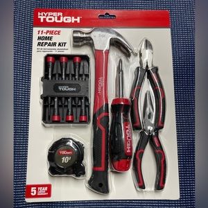 New HYPER TOUGH
11-PIECE
HOME REPAIR Kit